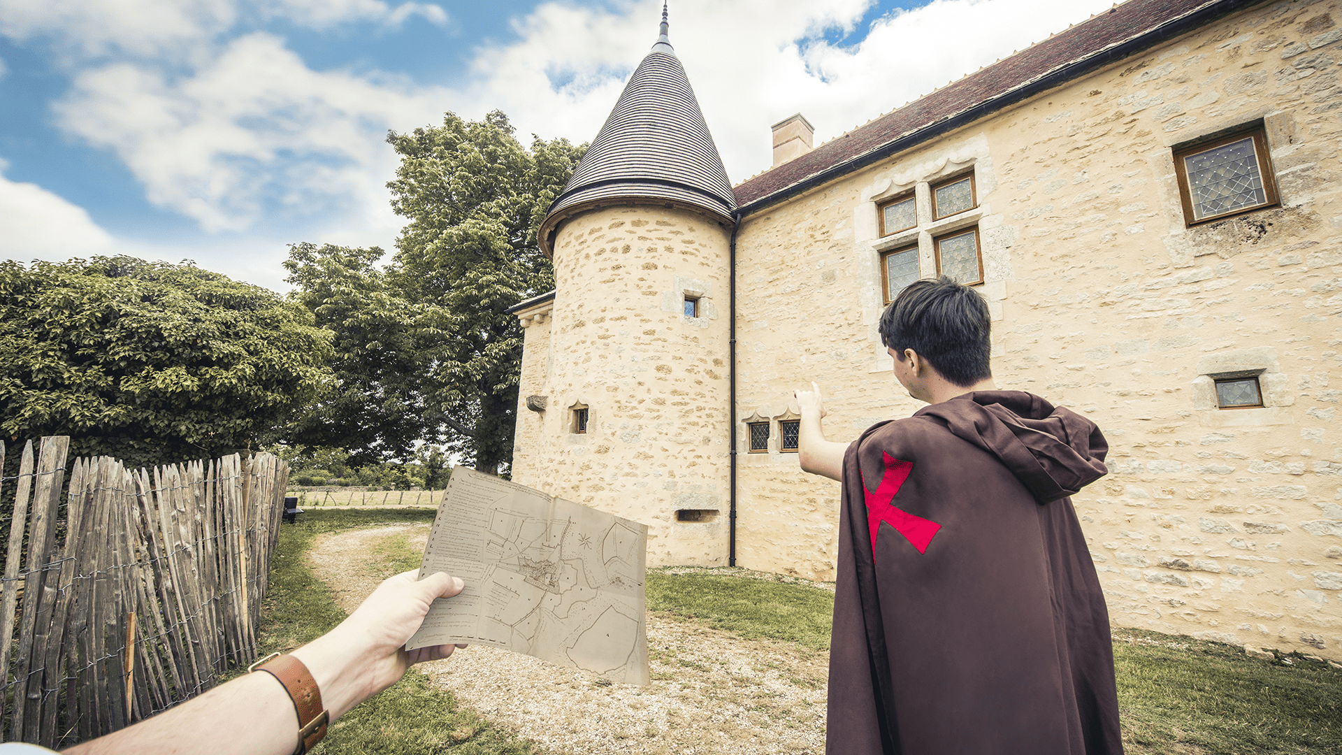 Escape game à la Commanderie Templière d'Avalleur - © Le Bonheur des Gens